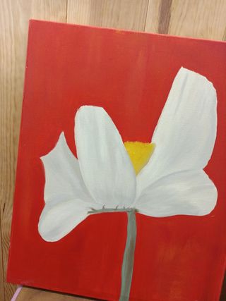 Cuadro acrílico y oleo