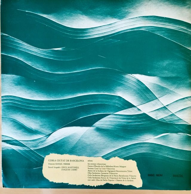 Eduard Toldrà LP Clàssics de la Sardana