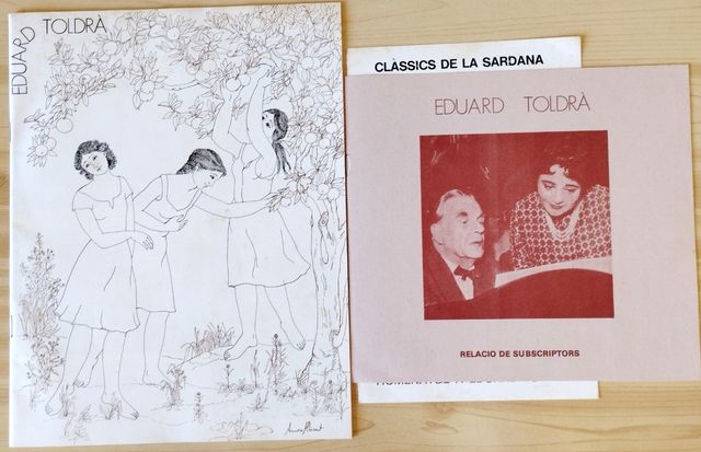 Eduard Toldrà LP Clàssics de la Sardana