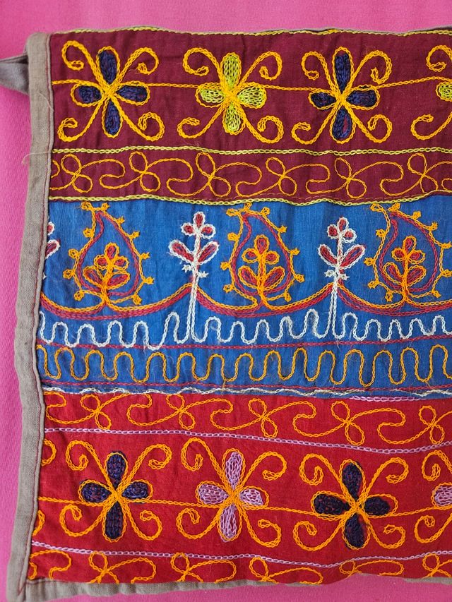 Bolso de Hombro Bordado