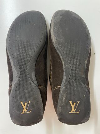 Zapatos Louis Vuitton Marrones Talla 42.5