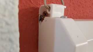 Pantalla blanca para proyector