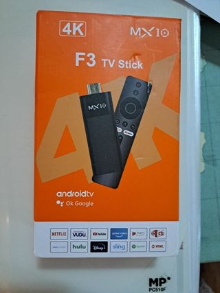 MX10 F3 TV Stick 4K Android TV