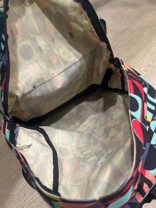 Mochila Roxy con estampado geométrico