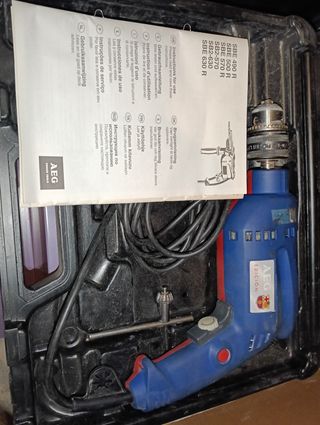 Taladro AEG Edición F.C. Barcelona