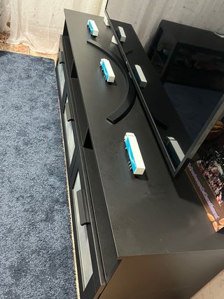 Mueble TV negro