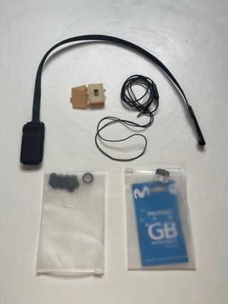 Pinganillo + Camara de boton