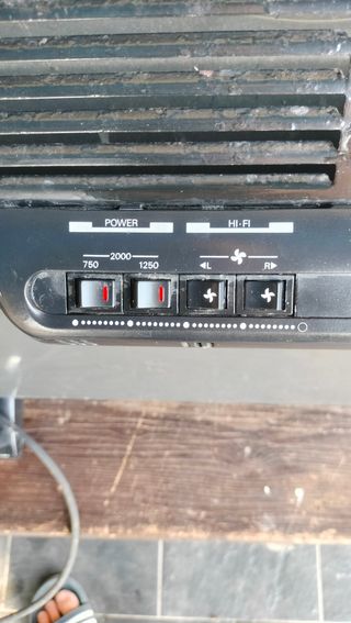 Stufa elettrica DeLonghi-Calefactor. Anni '80 vtg