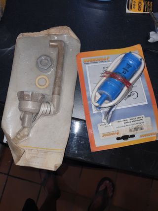 Grifo y bomba para caravana