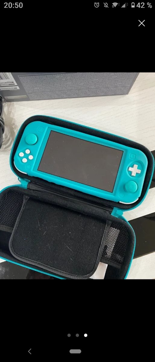 Nintendo Switch Lite + paper Mario en memoria