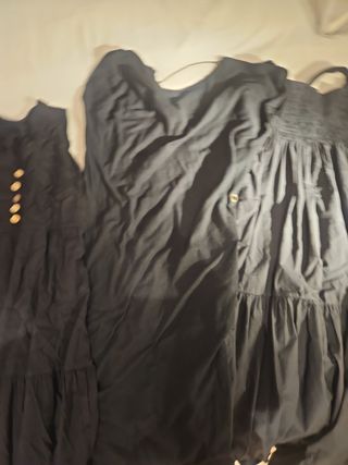 Lote 3 vestidos negros mujer