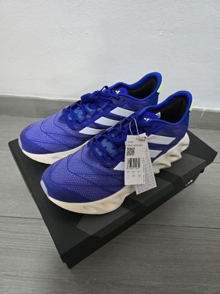 Zapatillas Adidas Running Azul/Blanco Talla 45