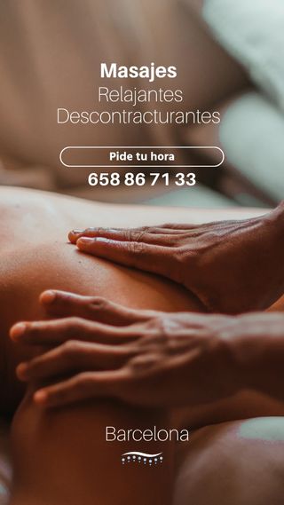 Masaje Relajante, 2 en 1, en Barcelona 