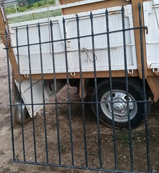 Reja grande para protección