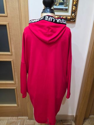 Chaqueta Oversize Roja Talla Única