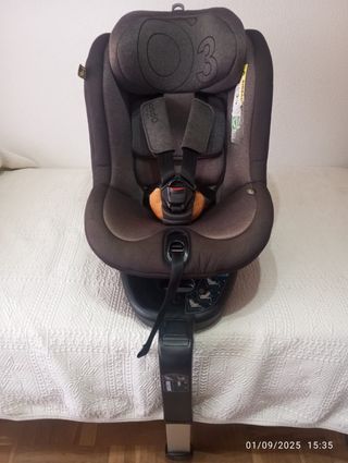 Silla de coche infantil gris Isofix 