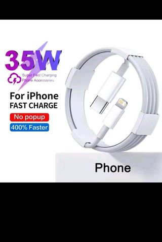 Cargador iPhone 35W USB-C a Lightning