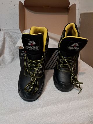 Scarpe antinfortunistiche AMONT nere