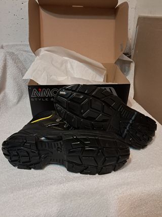 Scarpe antinfortunistiche AMONT nere