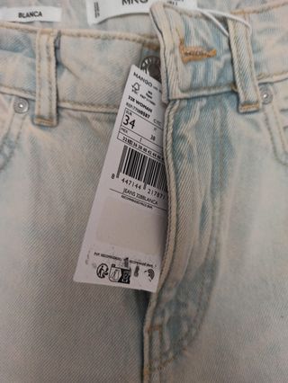 Jeans rectos Mango nuevos con etiqueta