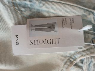 Jeans rectos Mango nuevos con etiqueta