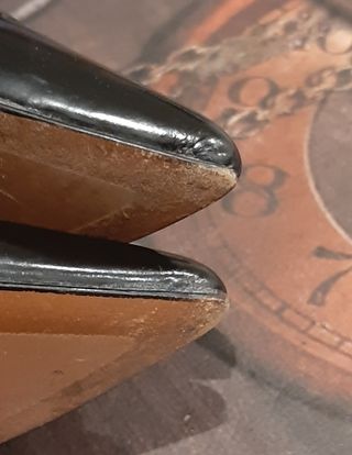 Zapatos Negros Abiertos