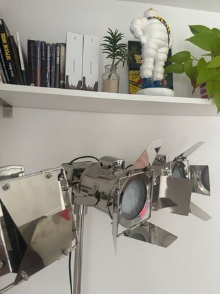 Lampara decorativa focos de cine