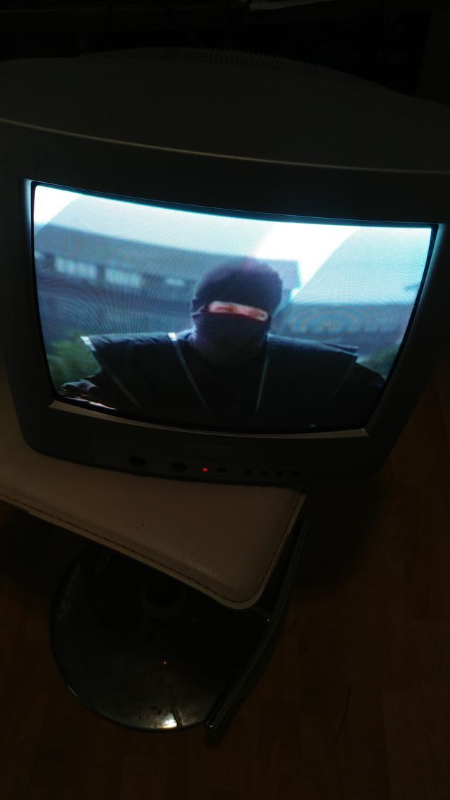Televisor CRT 14 pulgadas retro vintage