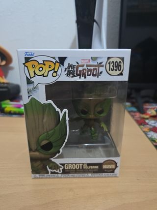 Funko Pop Groot como Wolverine 1396 Marvel