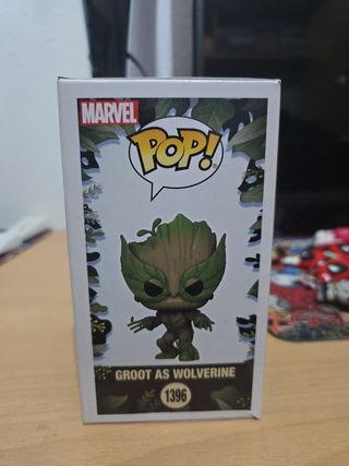 Funko Pop Groot como Wolverine 1396 Marvel