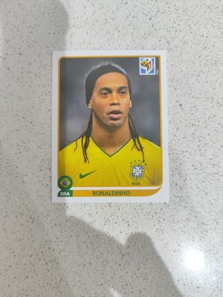 CROMO RONALDINHO MUNDIAL SUDÁFRICA 2010 PANINI