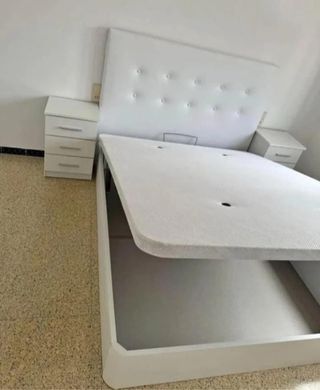 Canape abatible base tapizada
