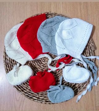 Patucos y Capotas NUEVOS hechos a mano