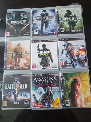 PS3 - Lote 19 Juegos (COMO NUEVOS) 