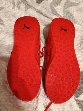 Zapatillas Deportivas Rojas