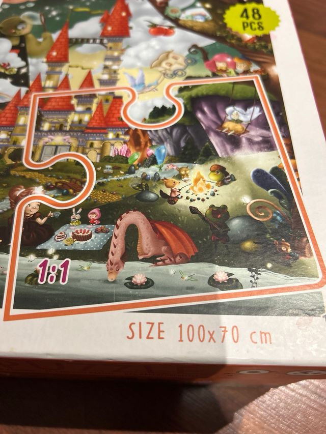 Puzzle Gigante Ludattica Fantasía