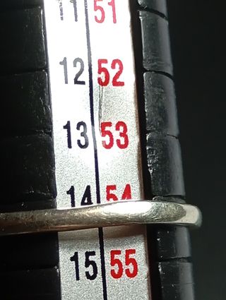 Anillo Plata Ley Ónix Talla Marquesa