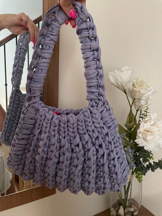 Bolso Crochet Trapillo