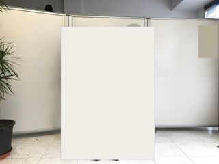 Divisoria de oficina blanca