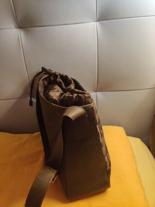 Borsa Byblos marrone con logo