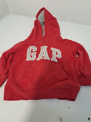 Sudadera Gap Niños 2 Años Roja
