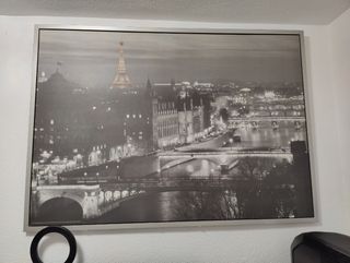 Cuadro Decorativo París Noche