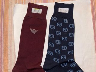 2 Calze NUOVE Firmate”EMPORIO ARMANI”MADE IN ITALY