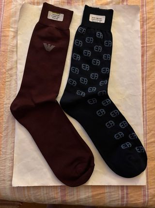 2 Calze NUOVE Firmate”EMPORIO ARMANI”MADE IN ITALY