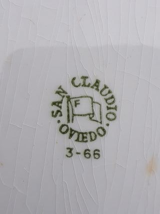 Fuente Loza Antigua San Claudio