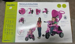 Triciclo Juguettos Evolution Rosa