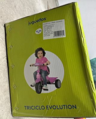 Triciclo Juguettos Evolution Rosa