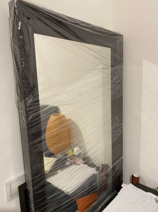 Espejo Negro Ikea 75x165cm TOFTBYN