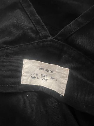 Mono Zara Negro Talla M