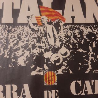 CARTEL POSTER ORIGINAL AÑOS 70 ESQUERRA REPUBLICAN